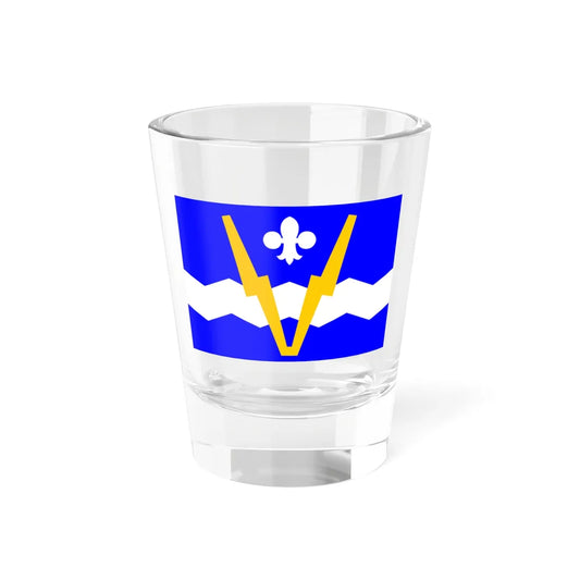 JJ Flag of Shawinigan (Canada) Shot Glass 1.5oz 1.5oz - Go Mug Yourself
