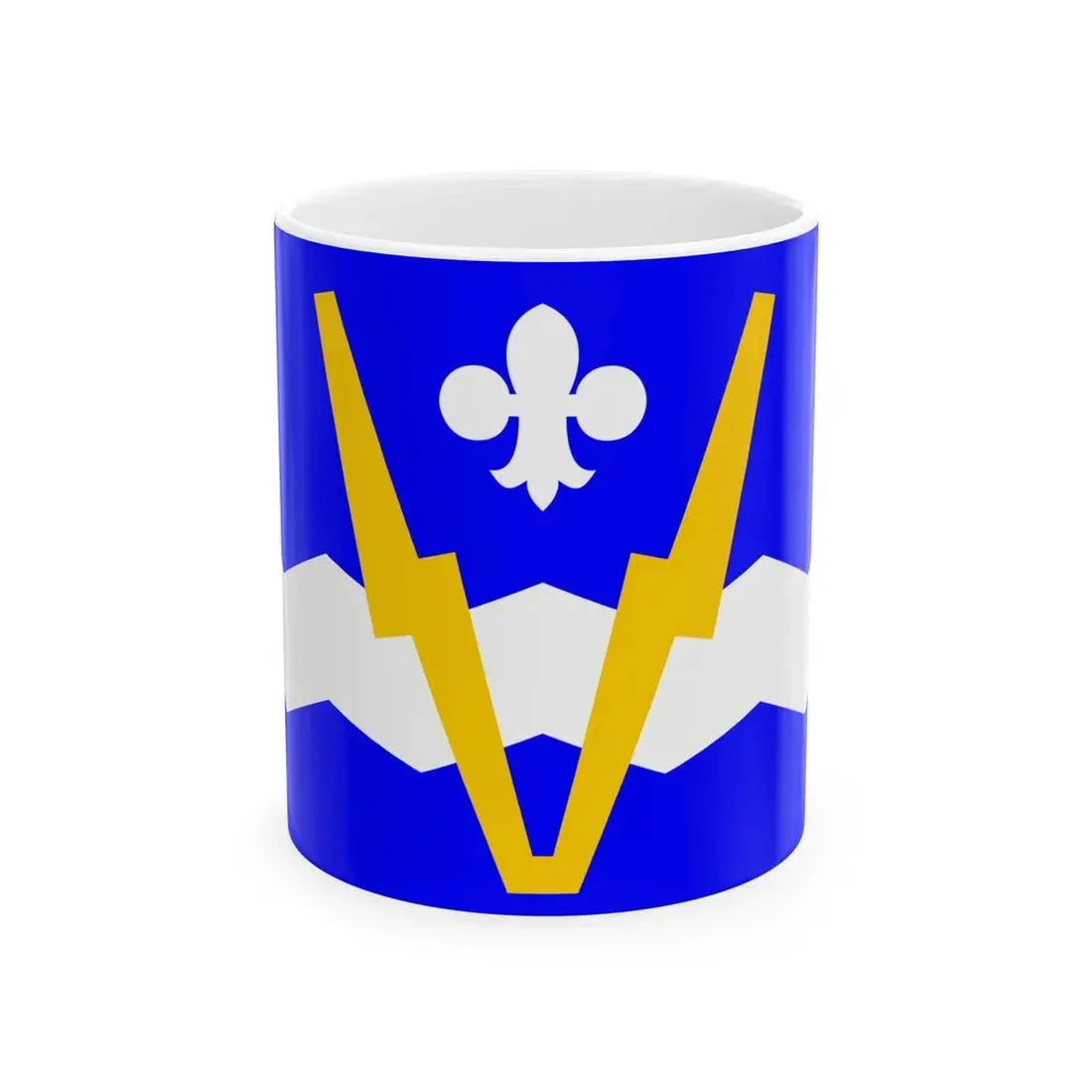 JJ Flag of Shawinigan (Canada) White Coffee Mug 11oz - Go Mug Yourself