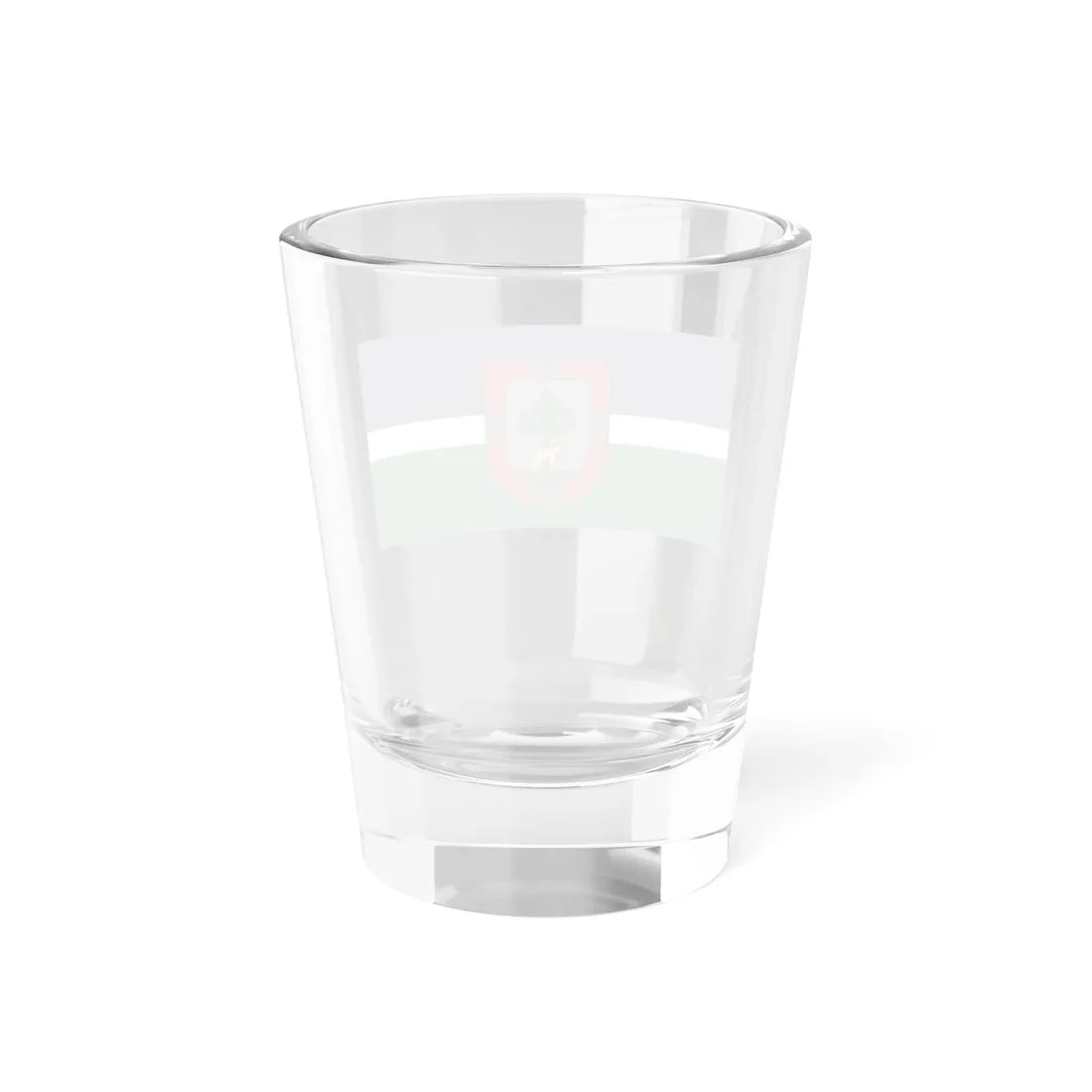 Jēkabpils novada karogs (Latvia) Shot Glass 1.5oz - Go Mug Yourself