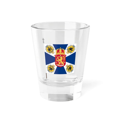 Jääkärilippu (Finland) Shot Glass 1.5oz 1.5oz - Go Mug Yourself