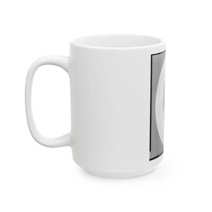 J.M. Schoonmaker, Half-Length Portrait, Facing Front, In Union Uniform (U.S. Civil War) White Coffee Mug - Go Mug Yourself