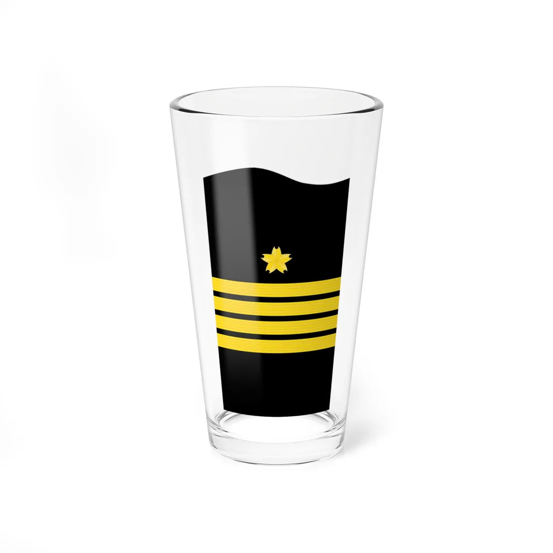 JMSDF Captain insignia a (Japan) (Military Rank) Pint Glass 16oz 16oz - Go Mug Yourself