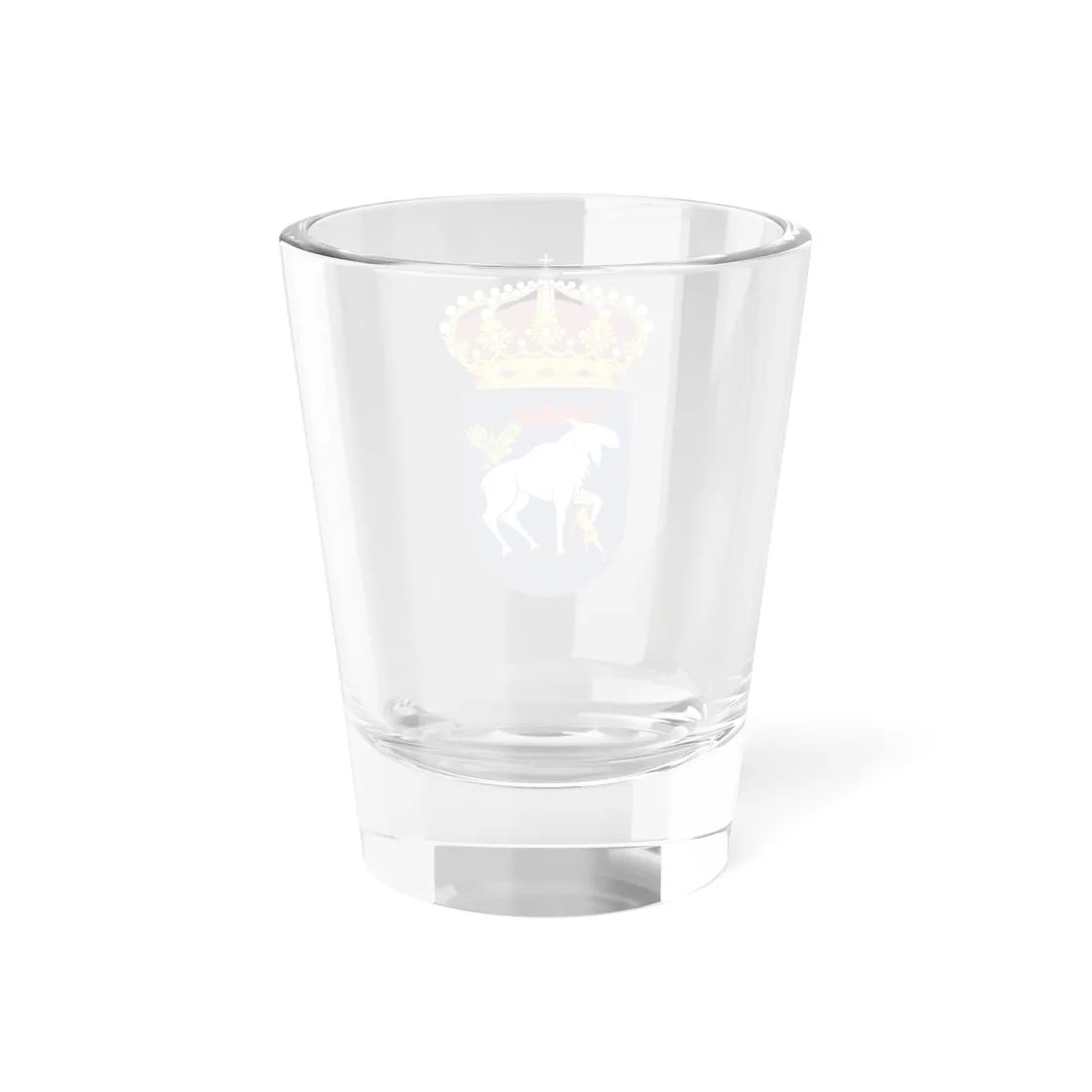 Jämtlands flygflottilj vapen pre 1994 (Sweden) (Coat of Arms) Shot Glass 1.5oz - Go Mug Yourself