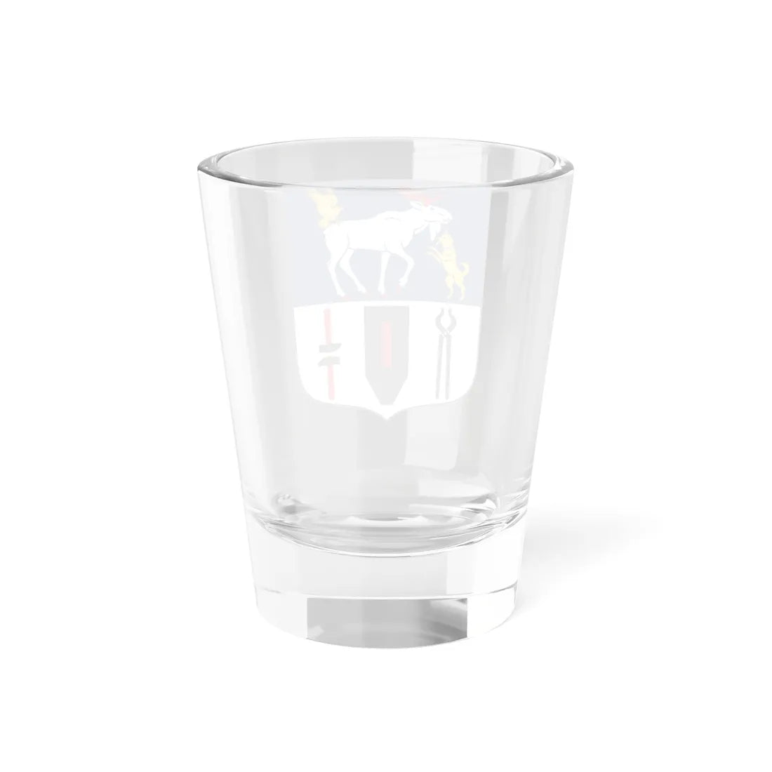Jämtlands läns vapen (Sweden) (Coat of Arms) Shot Glass 1.5oz - Go Mug Yourself