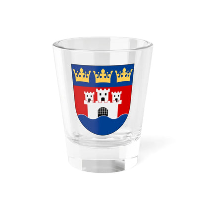 Jönköping län vapen (Sweden) (Coat of Arms) Shot Glass 1.5oz 1.5oz - Go Mug Yourself