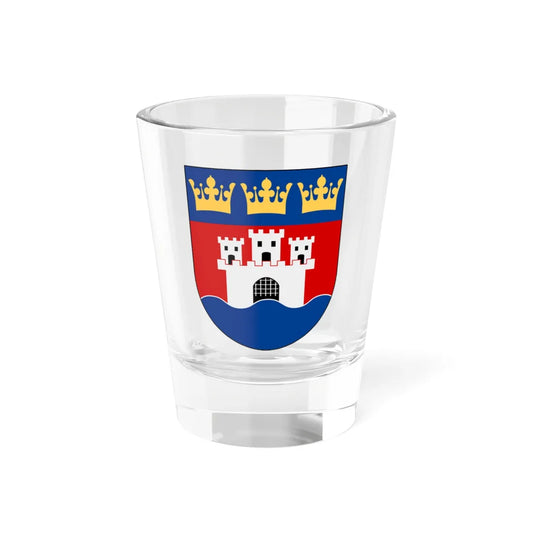 Jönköping län vapen (Sweden) (Coat of Arms) Shot Glass 1.5oz 1.5oz - Go Mug Yourself