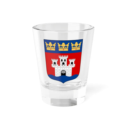 Jönköping läns vapen (Sweden) (Coat of Arms) Shot Glass 1.5oz 1.5oz - Go Mug Yourself