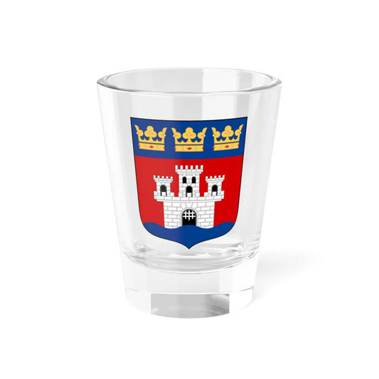 Jönköping läns vapen (Sweden) (Coat of Arms) Shot Glass 1.5oz 1.5oz - Go Mug Yourself