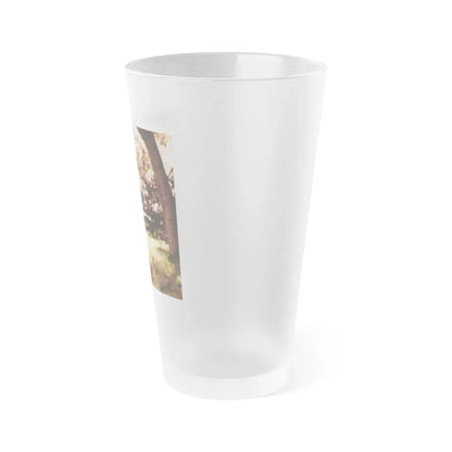 Joan Collins #01 (Vintage Female Icon) Frosted Pint Glass 16oz - Go Mug Yourself