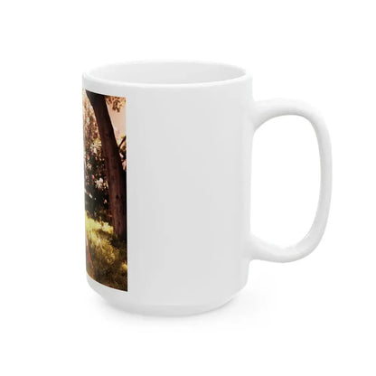 Joan Collins #01 (Vintage Female Icon) White Coffee Mug - Go Mug Yourself