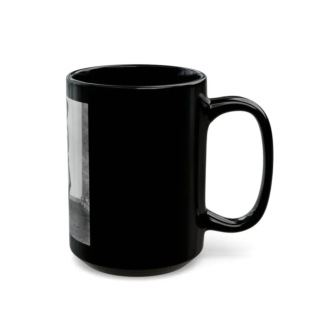 Joan Collins #07 (Vintage Female Icon) Black Coffee Mug - Go Mug Yourself