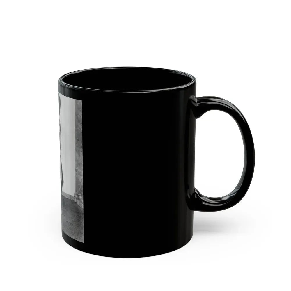 Joan Collins #07 (Vintage Female Icon) Black Coffee Mug - Go Mug Yourself