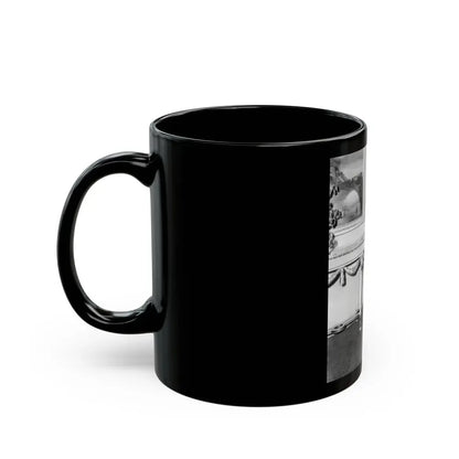Joan Collins #07 (Vintage Female Icon) Black Coffee Mug - Go Mug Yourself