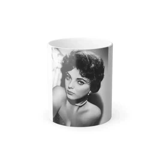 Joan Collins #103 (Vintage Female Icon) Color Changing Coffee Mug 11oz - Go Mug Yourself