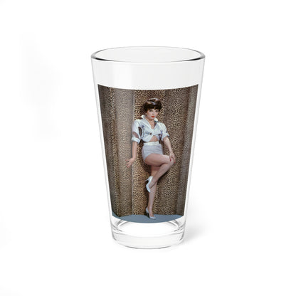 Joan Collins #11 (Vintage Female Icon) Pint Glass 16oz-16oz-Go Mug Yourself