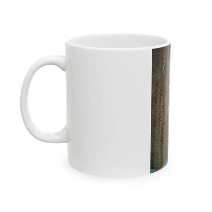 Joan Collins #11 (Vintage Female Icon) White Coffee Mug - Go Mug Yourself