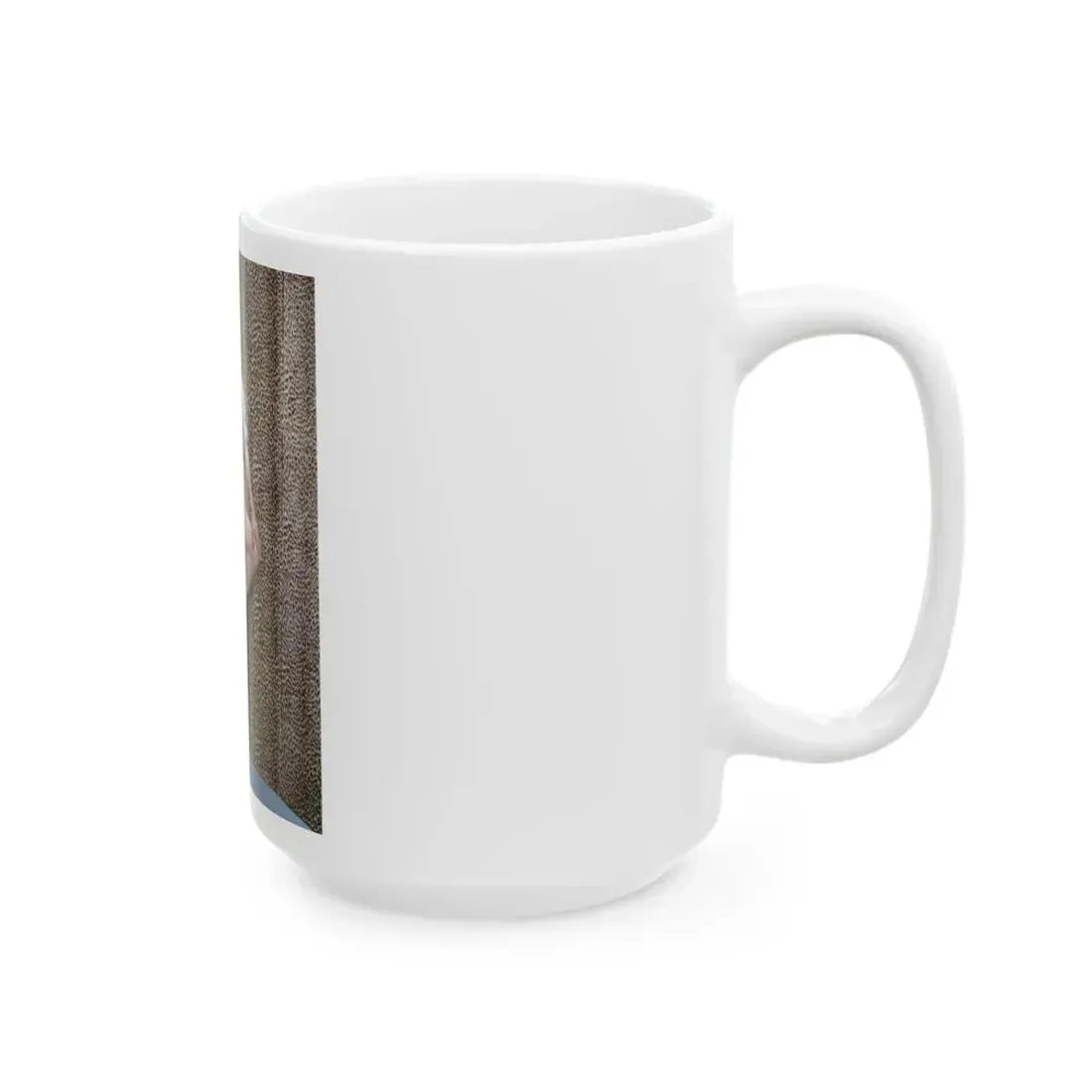 Joan Collins #11 (Vintage Female Icon) White Coffee Mug - Go Mug Yourself