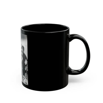 Joan Collins #16 (Vintage Female Icon) Black Coffee Mug - Go Mug Yourself