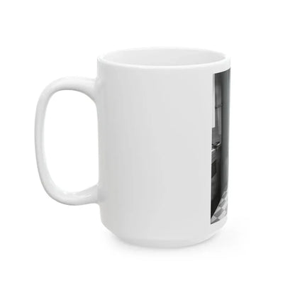 Joan Collins #16 (Vintage Female Icon) White Coffee Mug - Go Mug Yourself