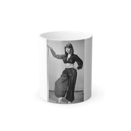 Joan Collins #18 (Vintage Female Icon) Color Changing Coffee Mug 11oz - Go Mug Yourself