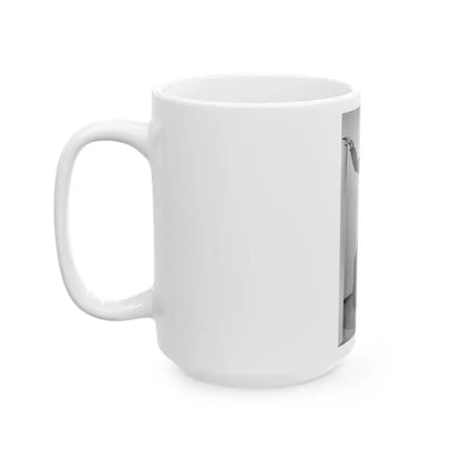 Joan Collins #18 (Vintage Female Icon) White Coffee Mug - Go Mug Yourself