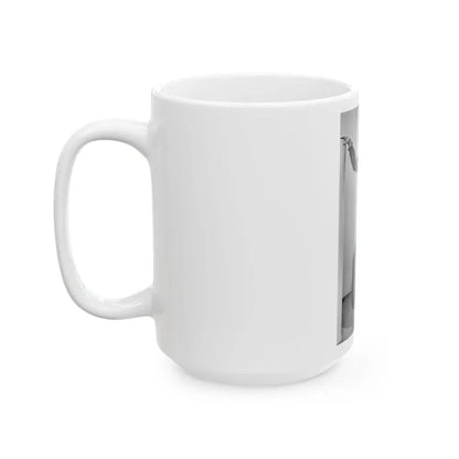 Joan Collins #18 (Vintage Female Icon) White Coffee Mug - Go Mug Yourself