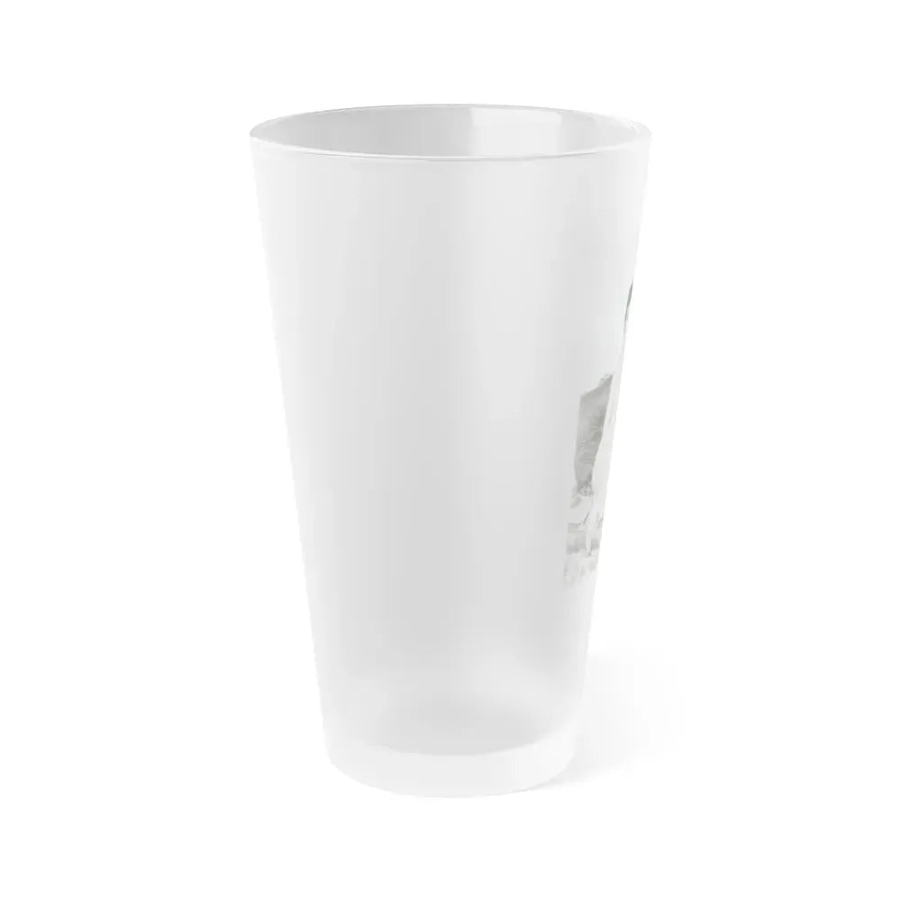 Joan Collins #20 (Vintage Female Icon) Frosted Pint Glass 16oz - Go Mug Yourself