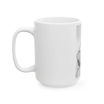 Joan Collins #21 (Vintage Female Icon) White Coffee Mug - Go Mug Yourself