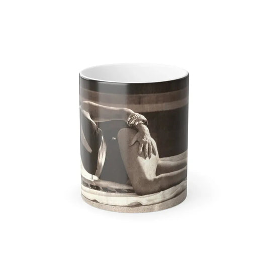 Joan Collins #28 (Vintage Female Icon) Color Changing Coffee Mug 11oz - Go Mug Yourself