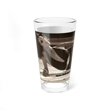 Joan Collins #28 (Vintage Female Icon) Pint Glass 16oz - Go Mug Yourself