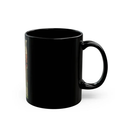 Joan Collins #316 (Vintage Female Icon) Black Coffee Mug - Go Mug Yourself