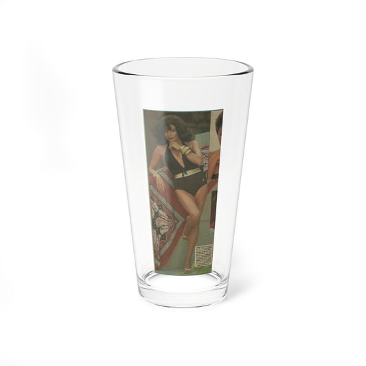 Joan Collins #316 (Vintage Female Icon) Pint Glass 16oz-16oz-Go Mug Yourself