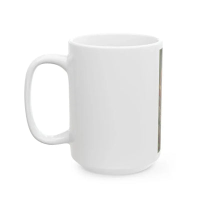 Joan Collins #316 (Vintage Female Icon) White Coffee Mug - Go Mug Yourself