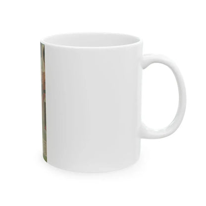 Joan Collins #316 (Vintage Female Icon) White Coffee Mug - Go Mug Yourself