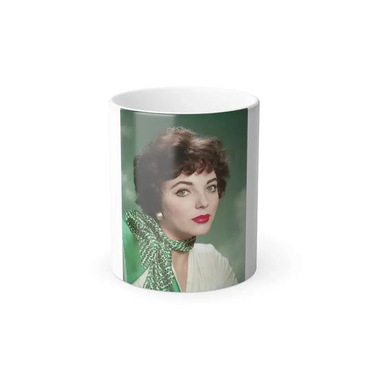 Joan Collins #328 (Vintage Female Icon) Color Changing Coffee Mug 11oz - Go Mug Yourself