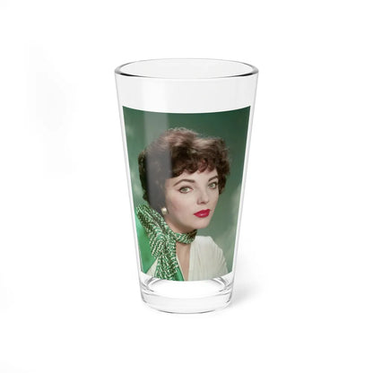 Joan Collins #328 (Vintage Female Icon) Pint Glass 16oz 16oz - Go Mug Yourself