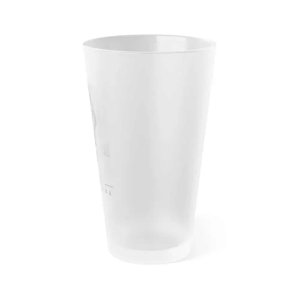 Joan Collins #34 (Vintage Female Icon) Frosted Pint Glass 16oz - Go Mug Yourself