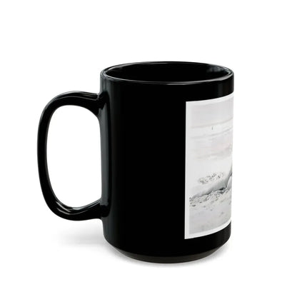 Joan Collins #347 (Vintage Female Icon) Black Coffee Mug - Go Mug Yourself