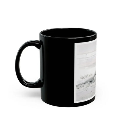Joan Collins #347 (Vintage Female Icon) Black Coffee Mug - Go Mug Yourself