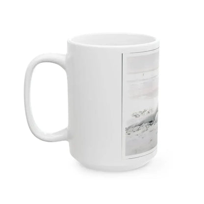 Joan Collins #347 (Vintage Female Icon) White Coffee Mug - Go Mug Yourself