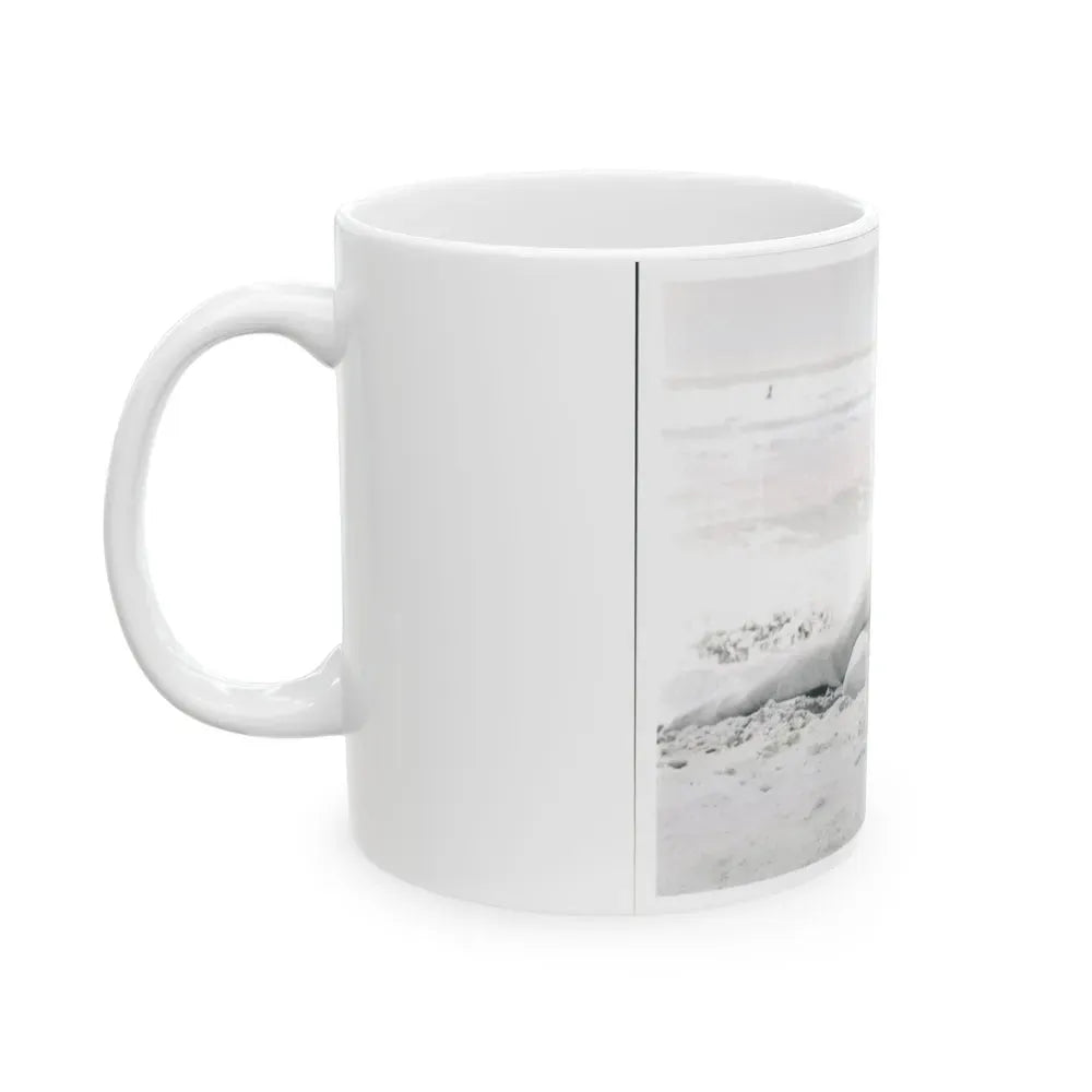 Joan Collins #347 (Vintage Female Icon) White Coffee Mug - Go Mug Yourself
