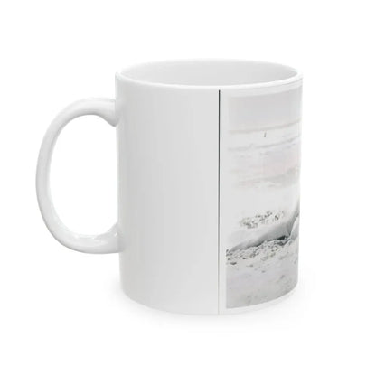 Joan Collins #347 (Vintage Female Icon) White Coffee Mug - Go Mug Yourself