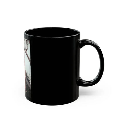 Joan Collins #35 (Vintage Female Icon) Black Coffee Mug - Go Mug Yourself