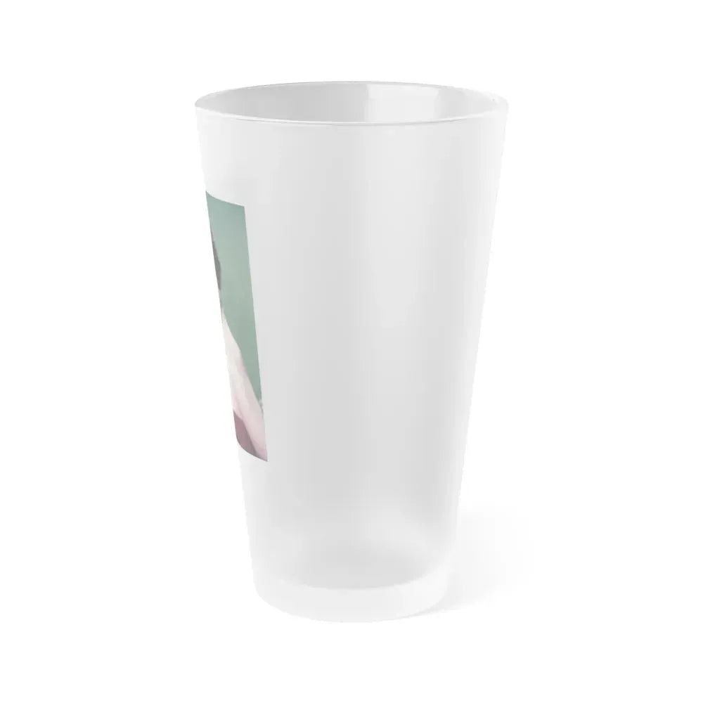Joan Collins #354 1 (Vintage Female Icon) Frosted Pint Glass 16oz - Go Mug Yourself