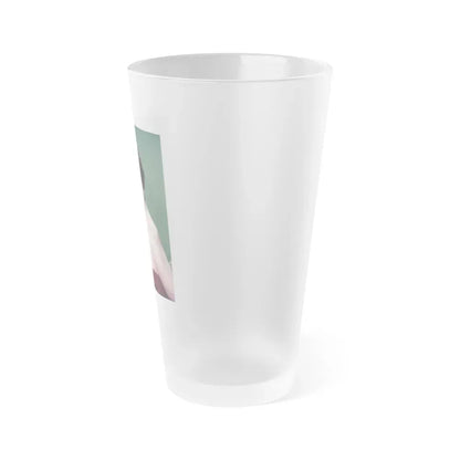 Joan Collins #354 1 (Vintage Female Icon) Frosted Pint Glass 16oz - Go Mug Yourself