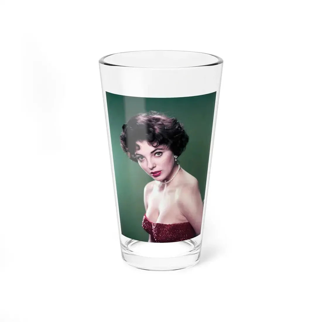 Joan Collins #354 1 (Vintage Female Icon) Pint Glass 16oz 16oz - Go Mug Yourself