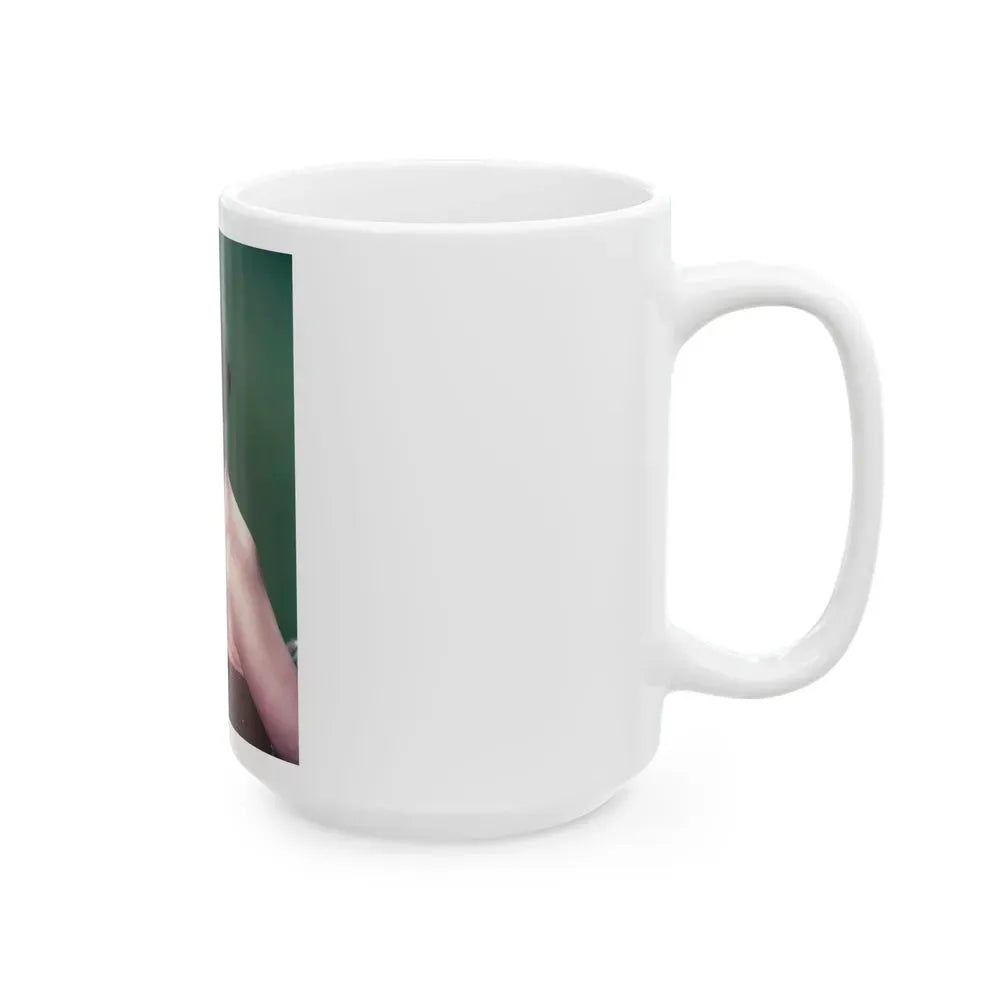 Joan Collins #354 1 (Vintage Female Icon) White Coffee Mug - Go Mug Yourself