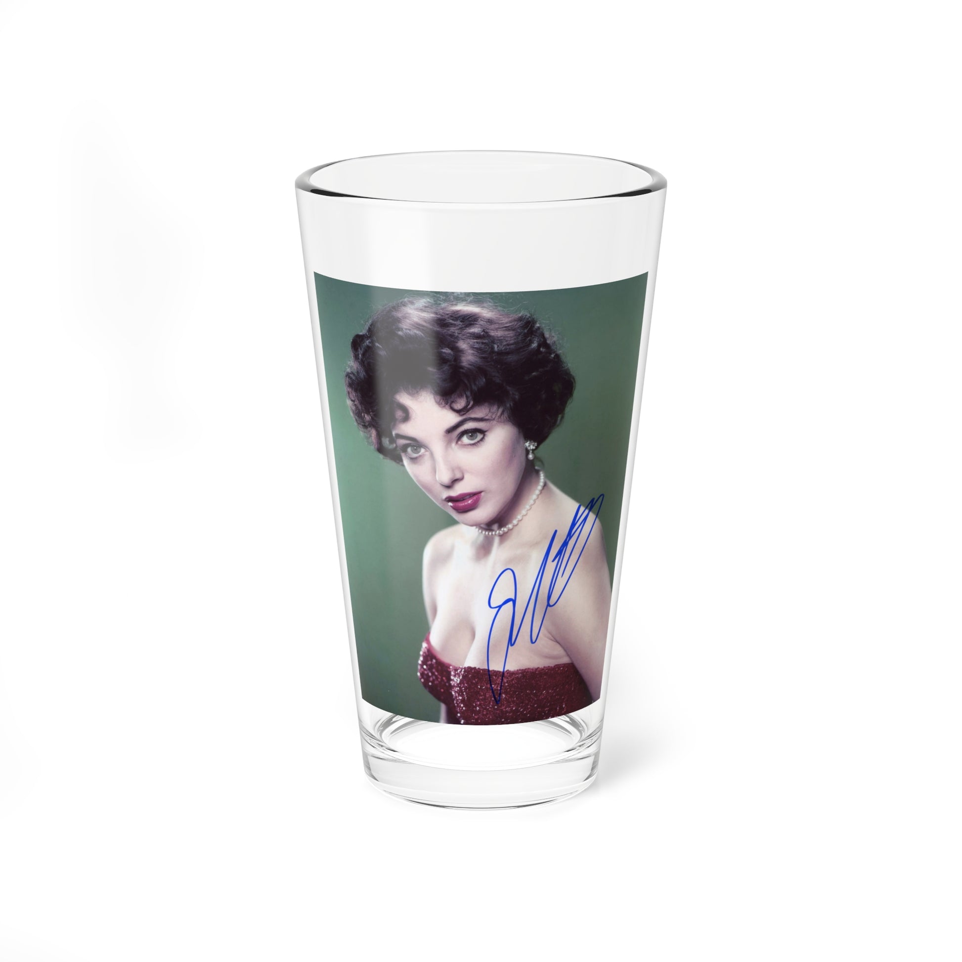 Joan Collins #354 (Vintage Female Icon) Pint Glass 16oz-16oz-Go Mug Yourself