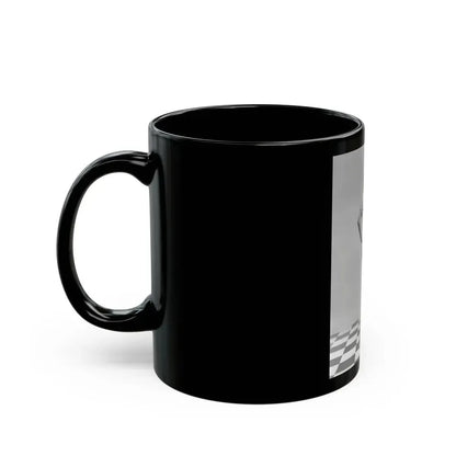 Joan Collins #36 1 (Vintage Female Icon) Black Coffee Mug - Go Mug Yourself