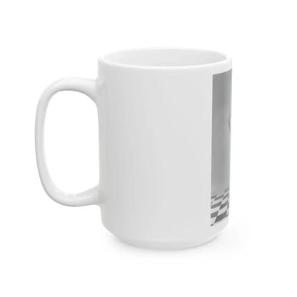 Joan Collins #36 1 (Vintage Female Icon) White Coffee Mug - Go Mug Yourself